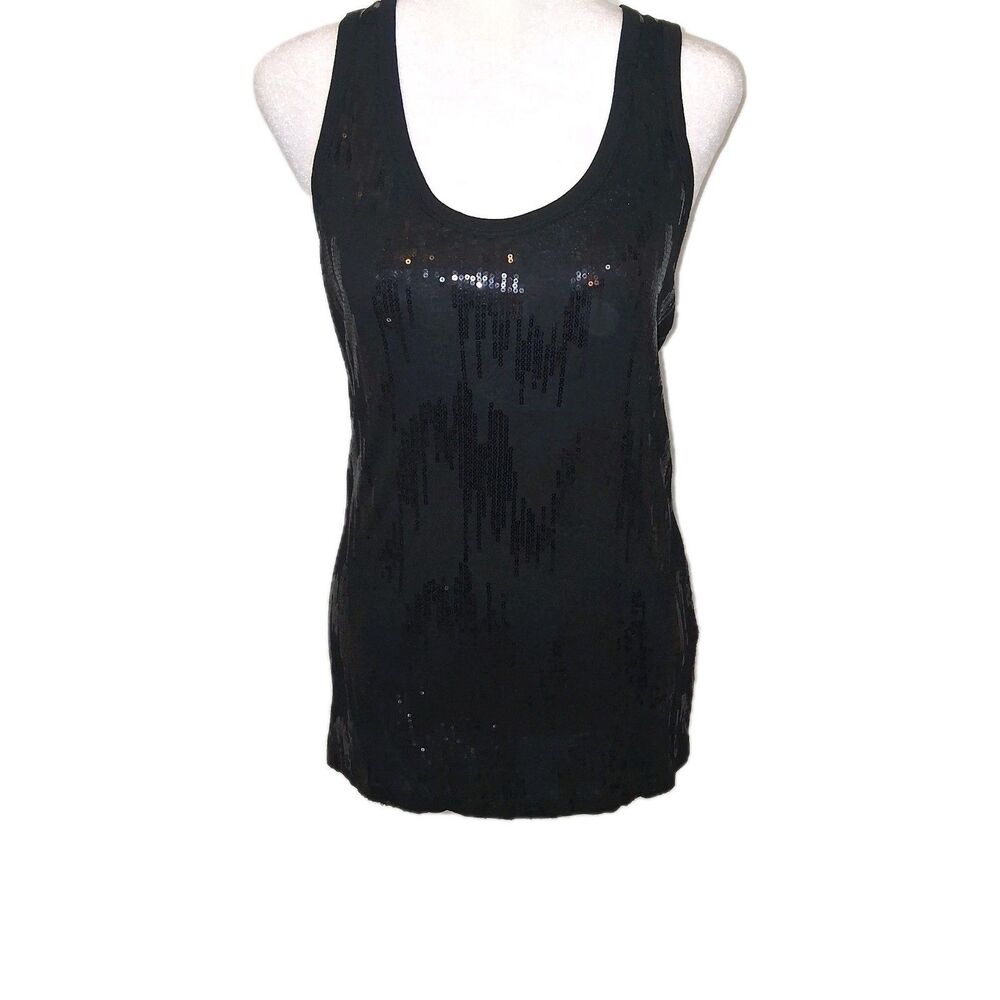 Velvet A Pea And A Pod Maternity Sequin Tank Top Sz S Glam Evening Going Out